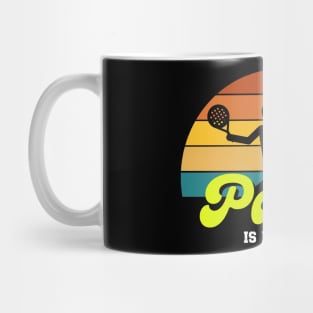 Padel Lover Retro Design Mug